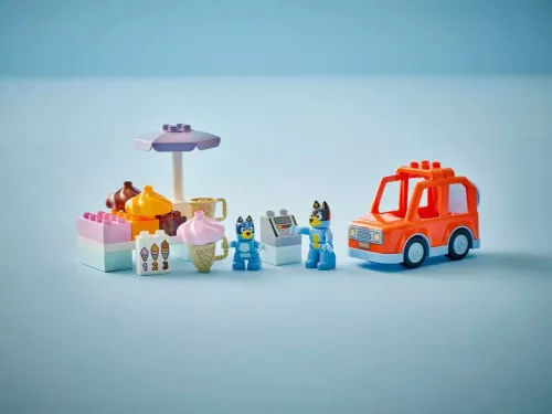 LEGO DUPLO Bluey – Fagyizás Bluey-val (10458)