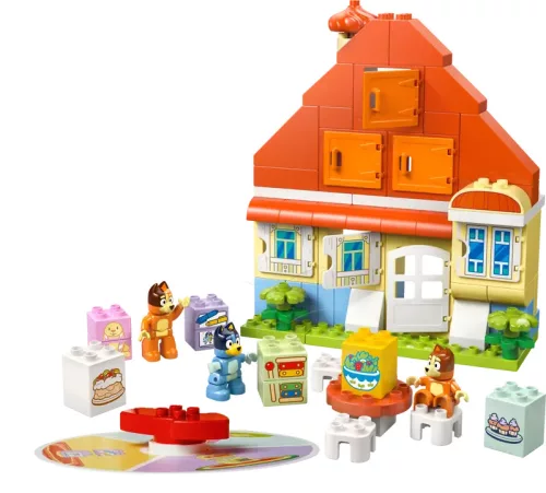 LEGO DUPLO Bluey – Bluey családi háza memóriajátékkal (10459)