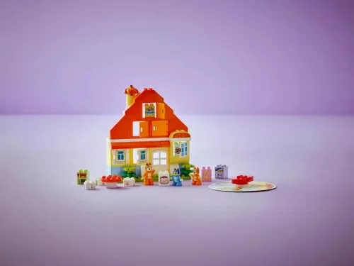 LEGO DUPLO Bluey – Bluey családi háza memóriajátékkal (10459)