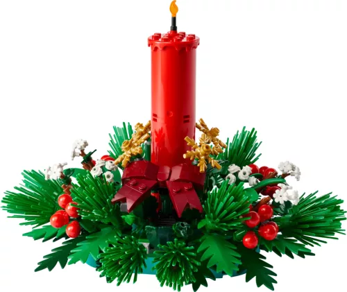 LEGO® ICONS 40743 – Karácsonyi asztali dekoráció, 433 db, 12+ éves kortól