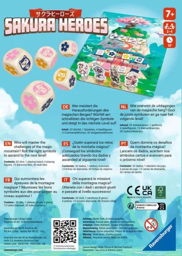 Ravensburger Társasjáték - Sakura Heroes