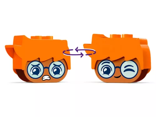 LEGO Duplo Town 10423 Megépíthetõ figurák különféle érzelmekkel