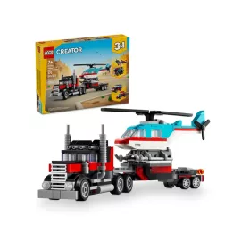 LEGO Creator 31146 Platós teherautó és helikopter