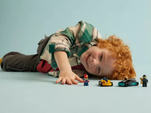 LEGO City Gokartok és versenypilóták (60400) építőkészlet