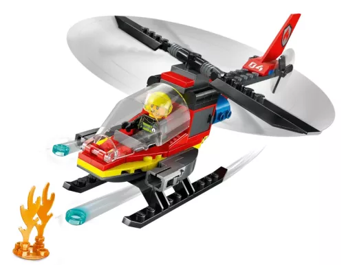 LEGO City Fire 60411 Tûzoltó mentõhelikopter
