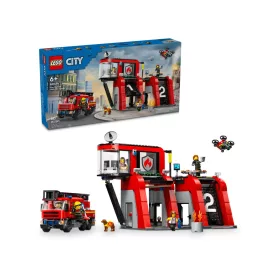 LEGO City Tűzoltóállomás és tűzoltóautó – 60414