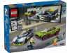 LEGO City Police 60415 Rendőrautó és sportkocsi hajsza