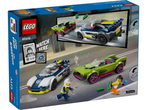 LEGO City Police 60415 Rendőrautó és sportkocsi hajsza