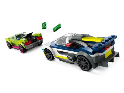 LEGO City Police 60415 Rendőrautó és sportkocsi hajsza
