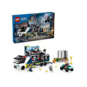   LEGO City Rendőrségi mozgó bűnügyi labor – 60418, bűnügyi laboratóriumos kamion szett