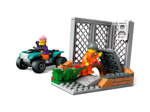 LEGO City Rendőrségi mozgó bűnügyi labor – 60418, bűnügyi laboratóriumos kamion szett