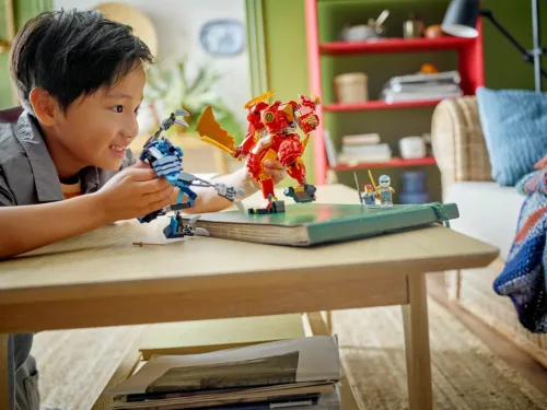 LEGO® NINJAGO® 71808 – Kai elemi tűzrobotja, 322 db, 7 éves kortól