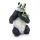 Papo panda bambusszal – kézzel festett állatfigura gyerekeknek