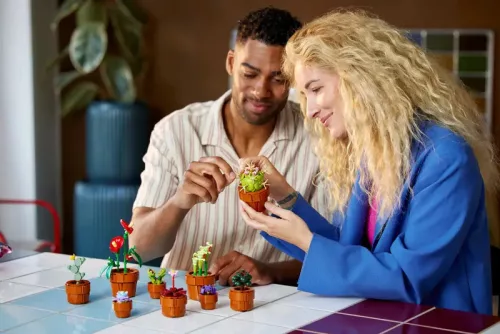 LEGO Botanicals 10329 Apró cserepes növények