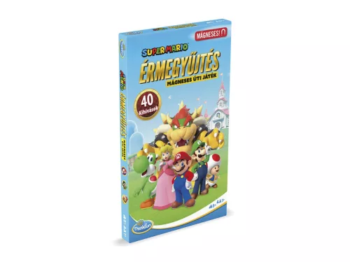 Super Mario - Érmegyûjtés, mágneses útijáték