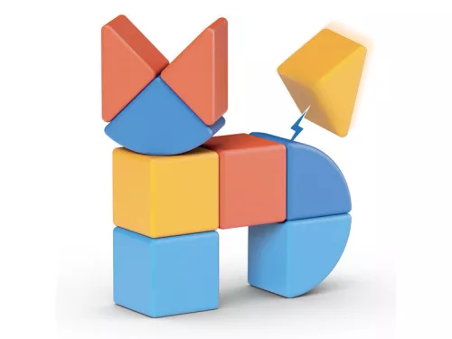 Geomag Magicube Recycled Állatok – 9 darabos mágneses építőkocka