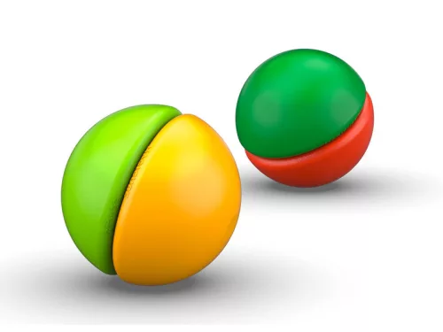 Geomag Magicube Blocks Recycled mágneses építőkocka készlet – 6 db, újrahasznosított műanyagból