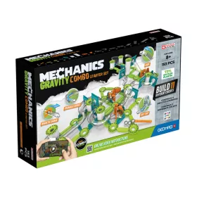   Geomag Mechanics Gravity Combo Starter Set – 153 db újrahasznosított építőjáték, 8+ év