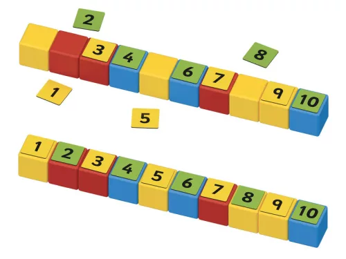 Geomag Magicube Math Building Recycled – mágneses számolójáték 61 db, újrahasznosított műanyagból