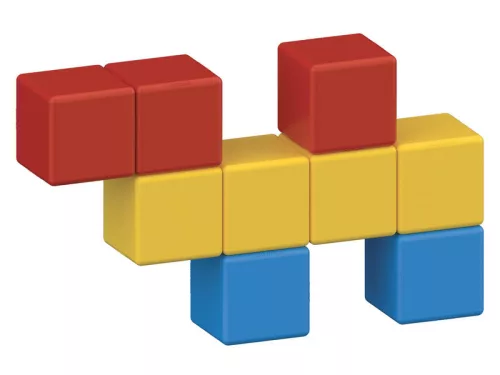 Geomag Magicube Math Building Recycled – mágneses számolójáték 61 db, újrahasznosított műanyagból