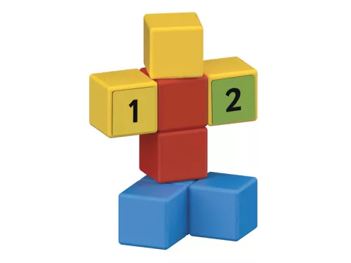 Geomag Magicube Math Building Recycled – mágneses számolójáték 61 db, újrahasznosított műanyagból