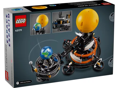 LEGO Technic A Föld és a körülötte keringő Hold 42179 – interaktív építőjáték űrrajongó gyerekeknek (10–16 év)