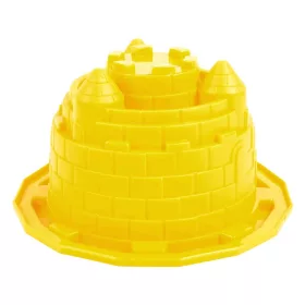 Bástyás homokozóvödör - sárga