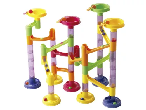 Marble 58 darabos mûanyag golyópálya