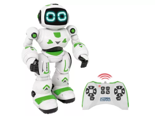 Bionic – programozható robot, távirányítós robotfigura (Xtrem Bots, 5–9 év)
