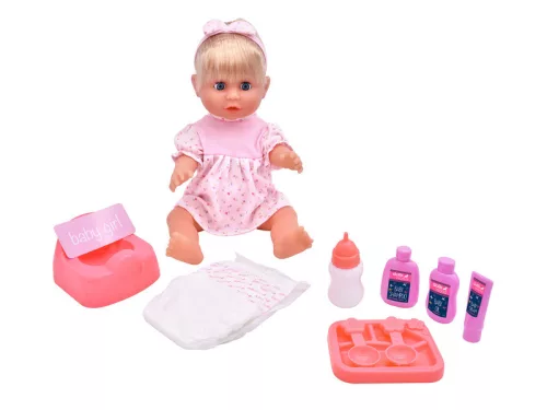 Baba, Olivia, 38 cm, fésülhetõ, iszik-pisil