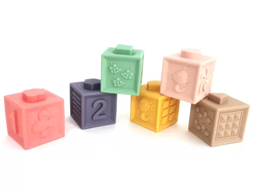 Puha babakockák, 6 db