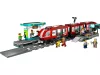 LEGO City 60423 Belvárosi villamos és megálló