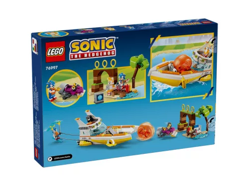 LEGO Sonic 76997 Tails kalandhajója