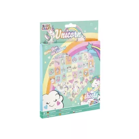 Unikornis matricák, 4 ív, több, mint 100 matrica