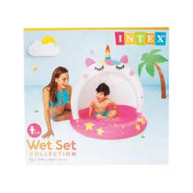 Intex Gyerekmedence unikornis cicakornis 102x102cm