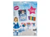 Mozaik kép készítő készlet, A4 méretű téli divat poszterrel – 2 féle Besties lány minta