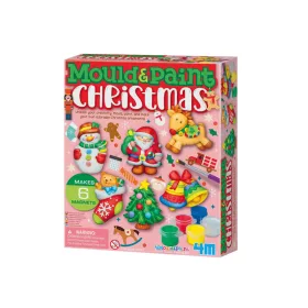 Karácsonyi gipszkiöntő – 4M Mould & Paint Christmas