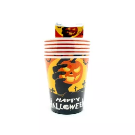 Halloween papírpohár 6db 250ml