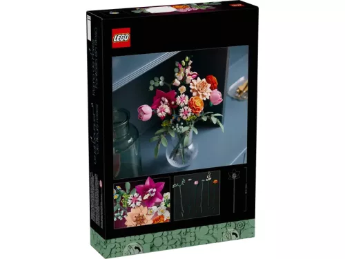 LEGO Botanicals 10342 Rózsaszín virágcsokor