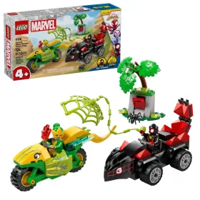   LEGO Spidey 11198 Spin és electro: üldözés a dinójármûvel
