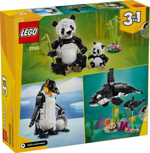 LEGO Creator 31165 Vadállatok: pandacsalád