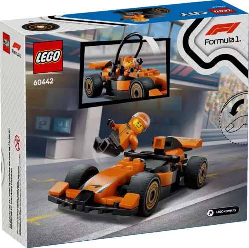 LEGO City F1®-es pilóta McLaren versenyautóval 60442