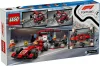 LEGO City F1®-es boxutca és személyzet, Ferrari autóval 60443
