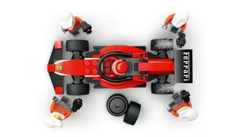 LEGO City F1®-es boxutca és személyzet, Ferrari autóval 60443