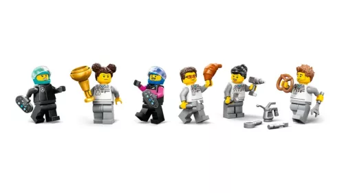 LEGO City F1®-es garázs, Mercedes-AMG és Alpine autók 60444