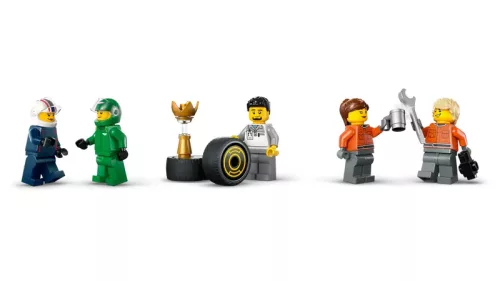 LEGO City F1®-es kamion, RB20 és AMR24 F1®-es autókkal 60445