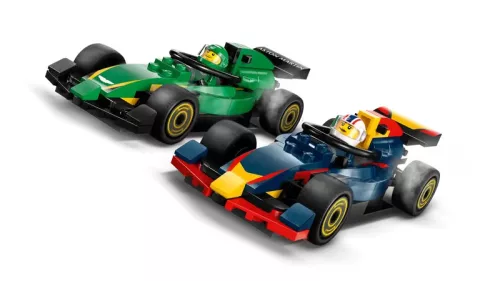 LEGO City F1®-es kamion, RB20 és AMR24 F1®-es autókkal 60445