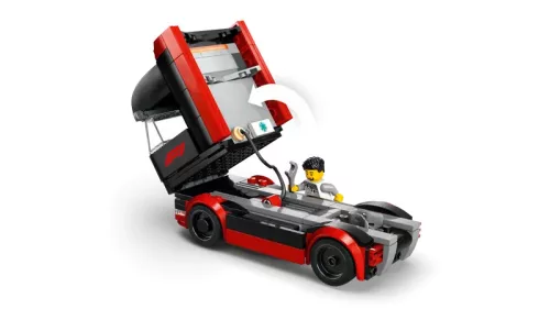 LEGO City F1®-es kamion, RB20 és AMR24 F1®-es autókkal 60445