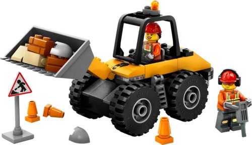 LEGO City Great Vehicles 60450 Sárga kerekes rakodógép