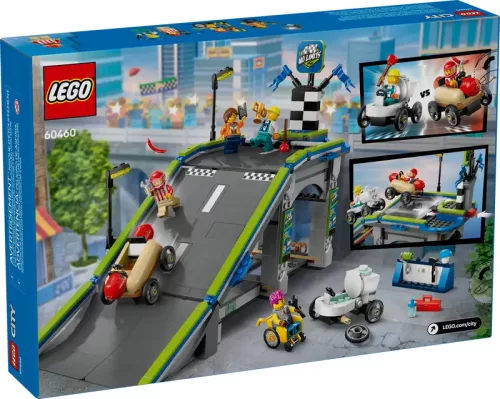 LEGO City Great Vehicles 60460 Határok nélkül: versenypálya rámpákkal